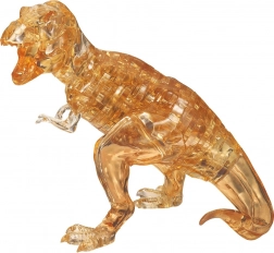 HCM KINZEL 3D kryształowa układanka tyranozaur, żółta, 49 elementów
