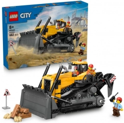 lego city żółty buldożer z ładowarką