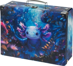 Składany szkolny kuferek Axolotl Baagl