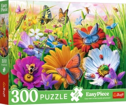 Puzzle 300 elementów EasyPiece – Owady na łące Trefl