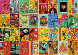 Puzzle popartowa mozaika 1000 elementów MAGNOLIA