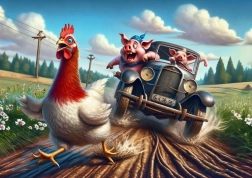 Puzzle ART Ucieczka 200 elementów