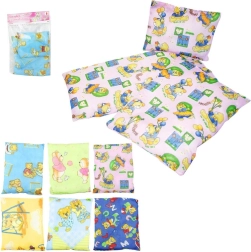 Zestaw do łóżeczka lub kołyski z motywem misiów