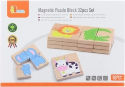 Viga Magnetyczne Puzzle Zwierzęta