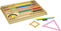 Moyo Montessori geometryczny materiał do układania