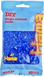 Ciemnoniebieskie koraliki do zaprasowywania 1000 szt.