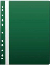 Szybkozszywacz A4 z eurozawieszką, PP, zielony