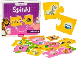 Edukacyjna gra JAWA Spinky – zwierzęta, puzzle dopasowywane