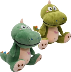 Pluszowy dinozaur 30 cm – siedzący