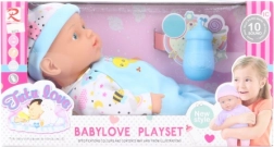 Bobas 30 cm z dźwiękami i akcesoriami