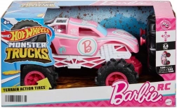 Zdalnie sterowany monster truck BARBIE Hot Wheels 1:24