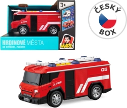 Autko strażackie 1:24 z bateriami