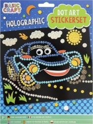 Mozaikowy holograficzny obrazek auto 22 × 18 cm