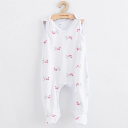 śpioszki niemowlęce New Baby Classic II malinowe 56 (0–3 m)