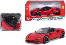 Model auta Ferrari SF90 Stradale czerwony 1:24 Bburago
