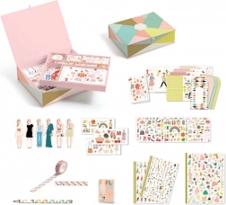 Djeco kreatywny zestaw papierniczy z Tiną