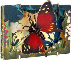 EscapeWelt 3D drewniane puzzle motyl