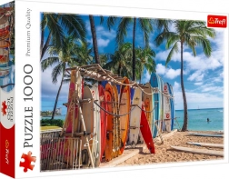 Puzzle 1000 elementów – plaża WAIKIKI, Hawaje