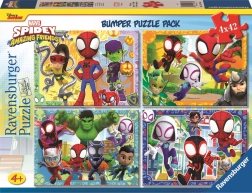 Puzzle Ravensburger Spidey i jego przyjaciele 4x42 elementy