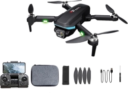 Składany dron z wykrywaniem przeszkód i kamerą Wi‑Fi 720p, sterowanie RC