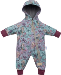Softshellowy dziecięcy kombinezon NEW BABY Syrenki 98