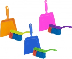 DOHÁNY dziecięcy zestaw do sprzątania z szufelką i zmiotką (mix kolorów)