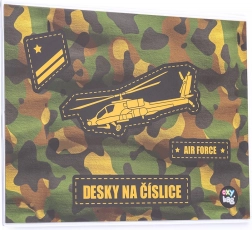 Deski na cyfry z motywem Helikoptera