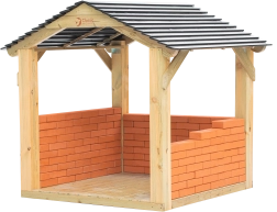 Mega klocki konstrukcyjne Classic World EVA, 55 szt.