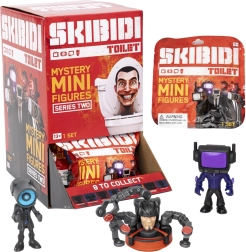 Tajemnicze minifigurki Skibidi Toilet – seria 2
