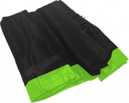 Siatka ochronna SKYRAMIZ do trampoliny ogrodowej 305 cm, 6 tuneli – Zielony
