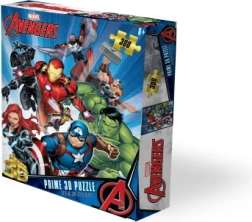 Puzzle 3D Avengers – 200 elementów