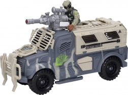 Pojazd wojskowy z figurką i efektami