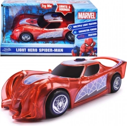 Marvel Spider‑Man świecący samochód z efektami