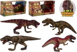 Duży dwustronny dinozaur Animal World 30 cm
