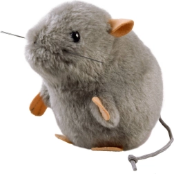 Pluszowa myszka szara 13 cm