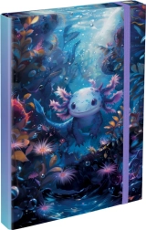Teczki na zeszyty A4 Axolotl