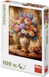 Puzzle Dino „Kwiatowa martwa natura” XL 100 elementów