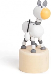 Drewniane zwierzątko zebra Safari od Bigjigs Toys