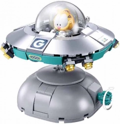Sluban Klocki Garfield w podróży do kosmosu