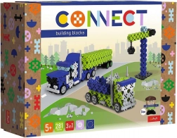 Klocki Connect 3w1 – ciężarówka i strefa budowy L