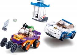 Klocki Policyjny pościg z naciąganym autem