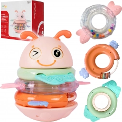 Wieża z muzyką pszczółka – interaktywna zabawka dla niemowląt