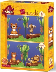 Puzzle Przyjaciele w naturze