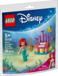 Lego disney księżniczki – urodzinowy taniec ariel i floundera