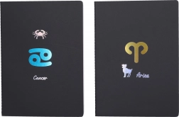 Liniowany notes Zodiac 18,5×25,5 cm
