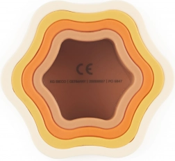 Bieco silikonowy kwiat do układania Chocolate Bliss