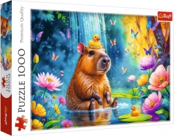 Puzzle 1000 elementów Kapibara TREFL