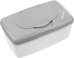 Pudełko na chusteczki nawilżane Akuku szare