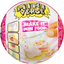 MGA Miniverse Mini Food – sklejane mini jedzenie, seria 3