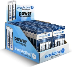 Baterie AA LR6 everActive Pro Alkaline – opakowanie 96 szt.